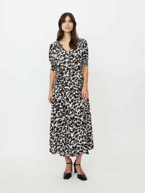 MaNivanya Floral Midi Dress