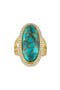 selected Yellow Gold/ Turquoise