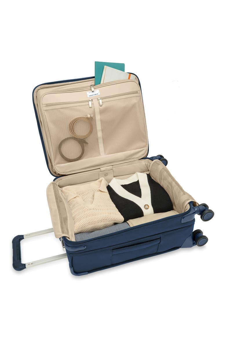 Baseline Global Spinner Carry-On, Alternate, color, NAVY