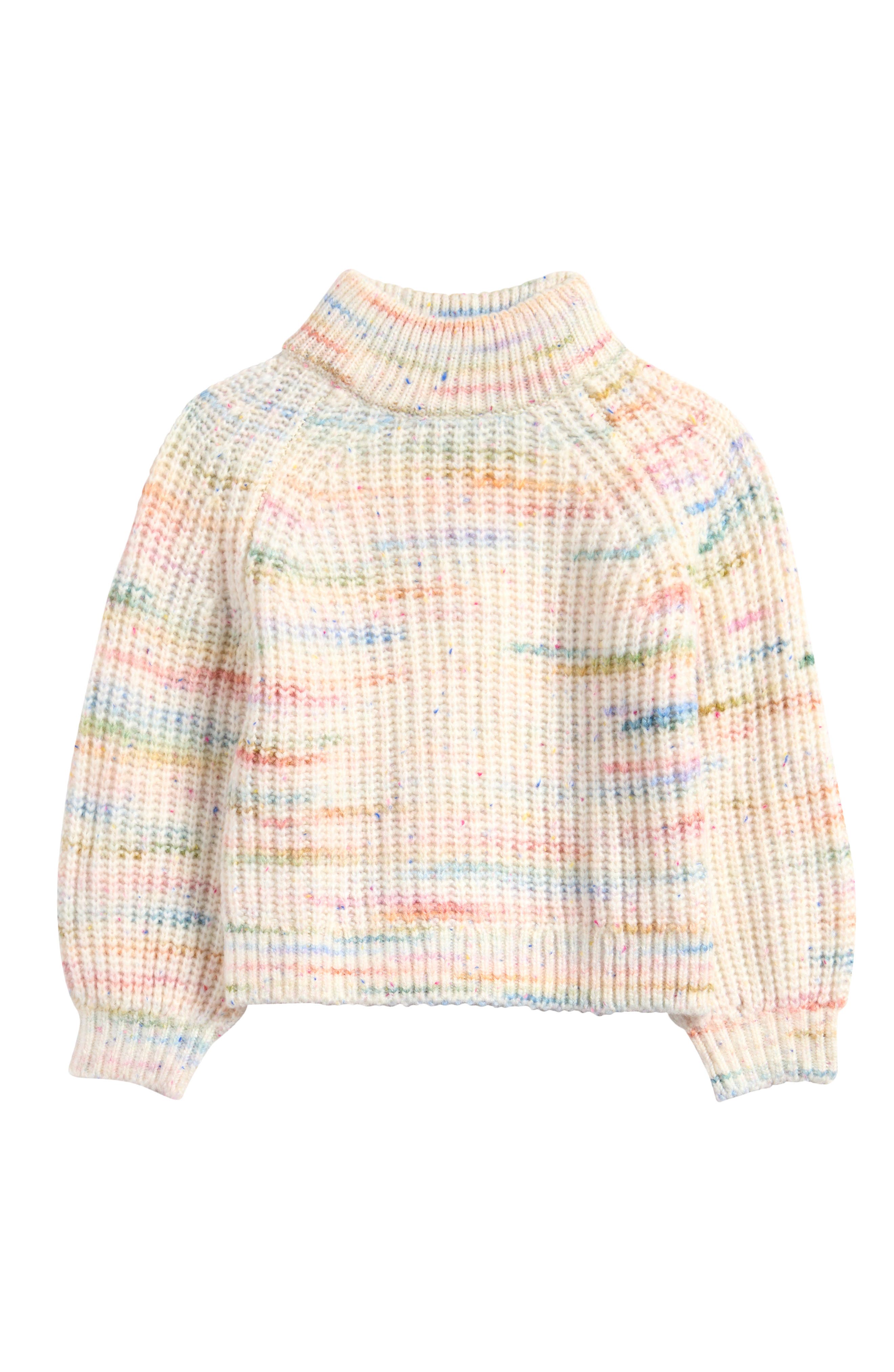 Tucker + Tate Kids' Space Dye Mock Neck Sweater