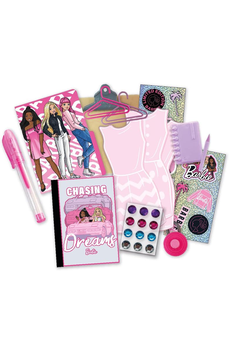 Barbie Design Activity Locker, Doodle & Decorate Fashion Playset, Kids 3+, Alternate, color, Multicolored