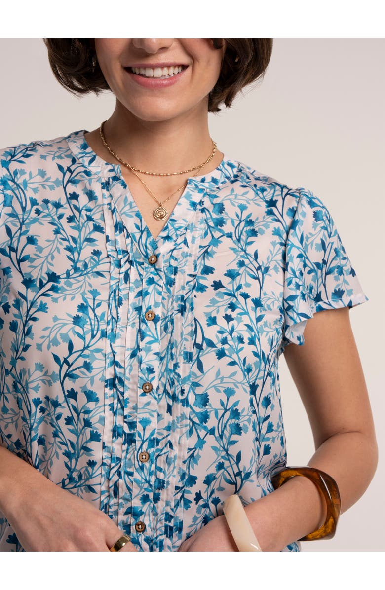 Brakeburn Bianca Blouse, Alternate, color, Cream