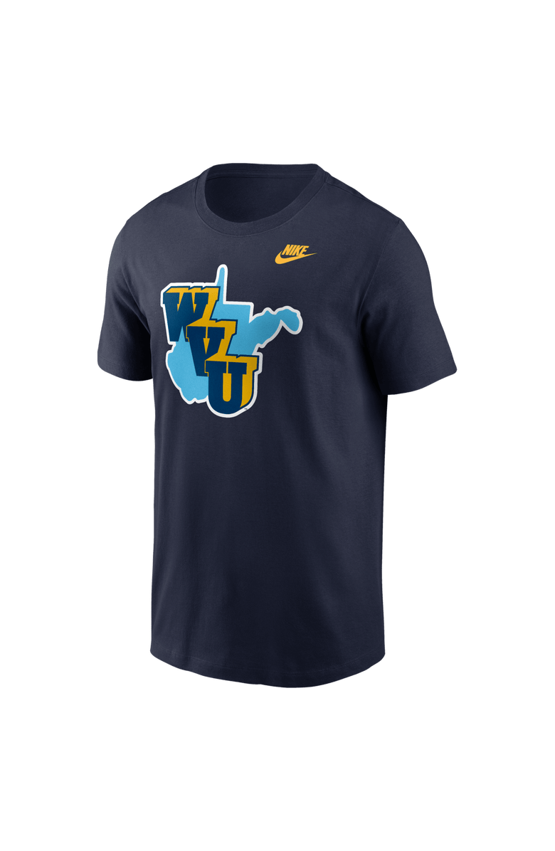 Nike Men
s Nike Navy West Virginia Mountaineers 1965 Throwback T-Shirt, Alternate, color, Navy