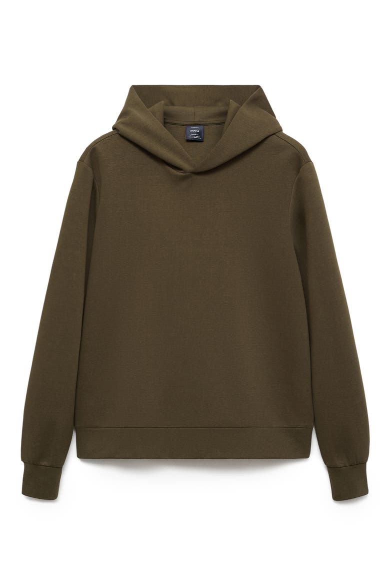 Regular Fit Fleece Hoodie, Alternate, color, OLIVE GREEN