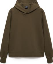 MANGO Regular Fit Fleece Hoodie