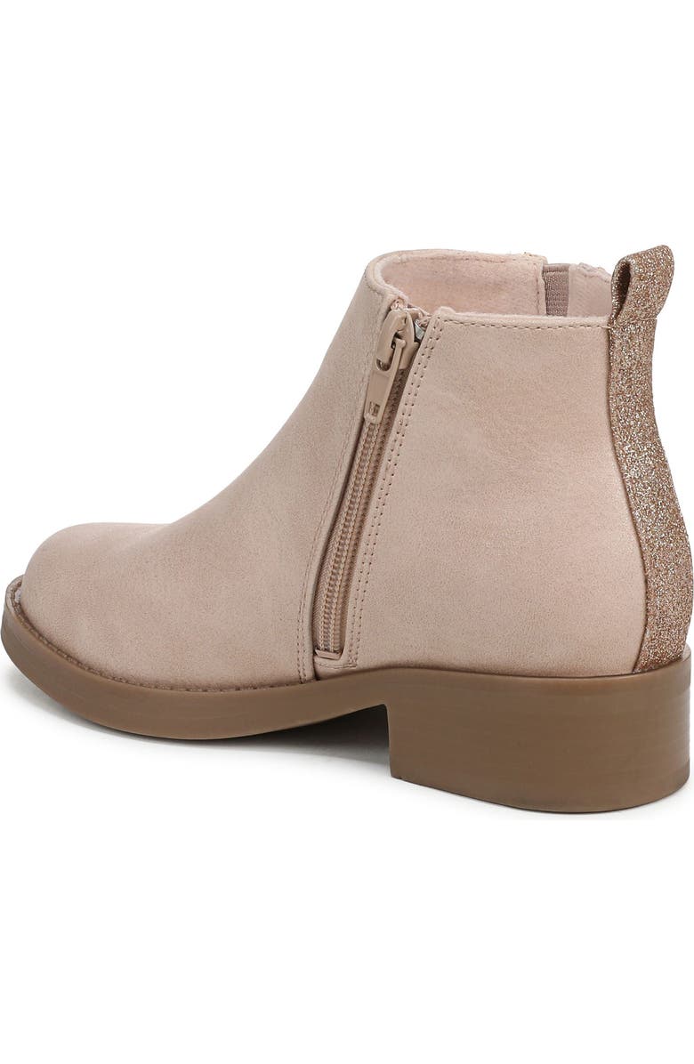 Blowfish Malibu Kids' Zojo Side Zip Boot, Alternate, color, Blush Pink Faux Leather