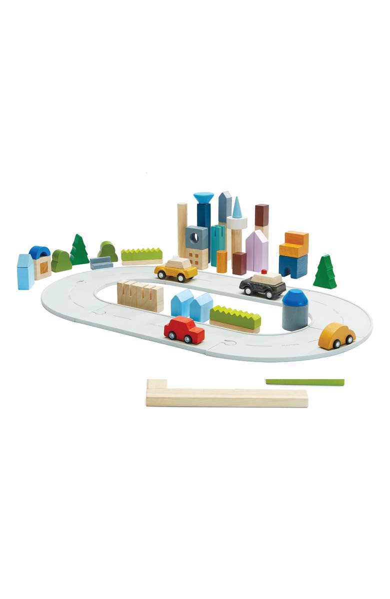 PlanToys<sup>®</sup> Urban City Block Playset, Main, color, Assorted