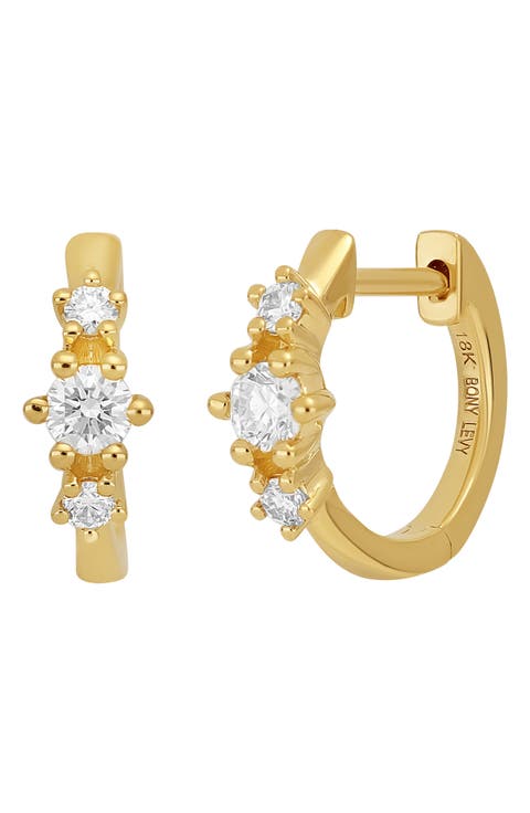 Liora Diamond Hoop Earrings (Nordstrom Exclusive)