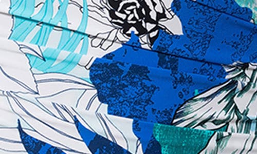 Jantzen Surplice Mio One-piece Swimsuit In Blue