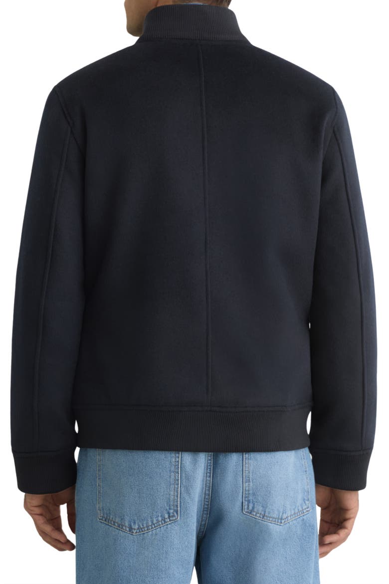 Hadley Wool Blend Jacket, Alternate, color, NAVY