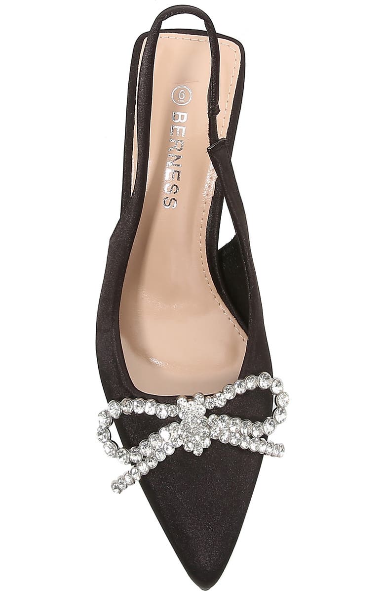 BERNESS Lliliana Embellished Bow Slingback Pump, Alternate, color,