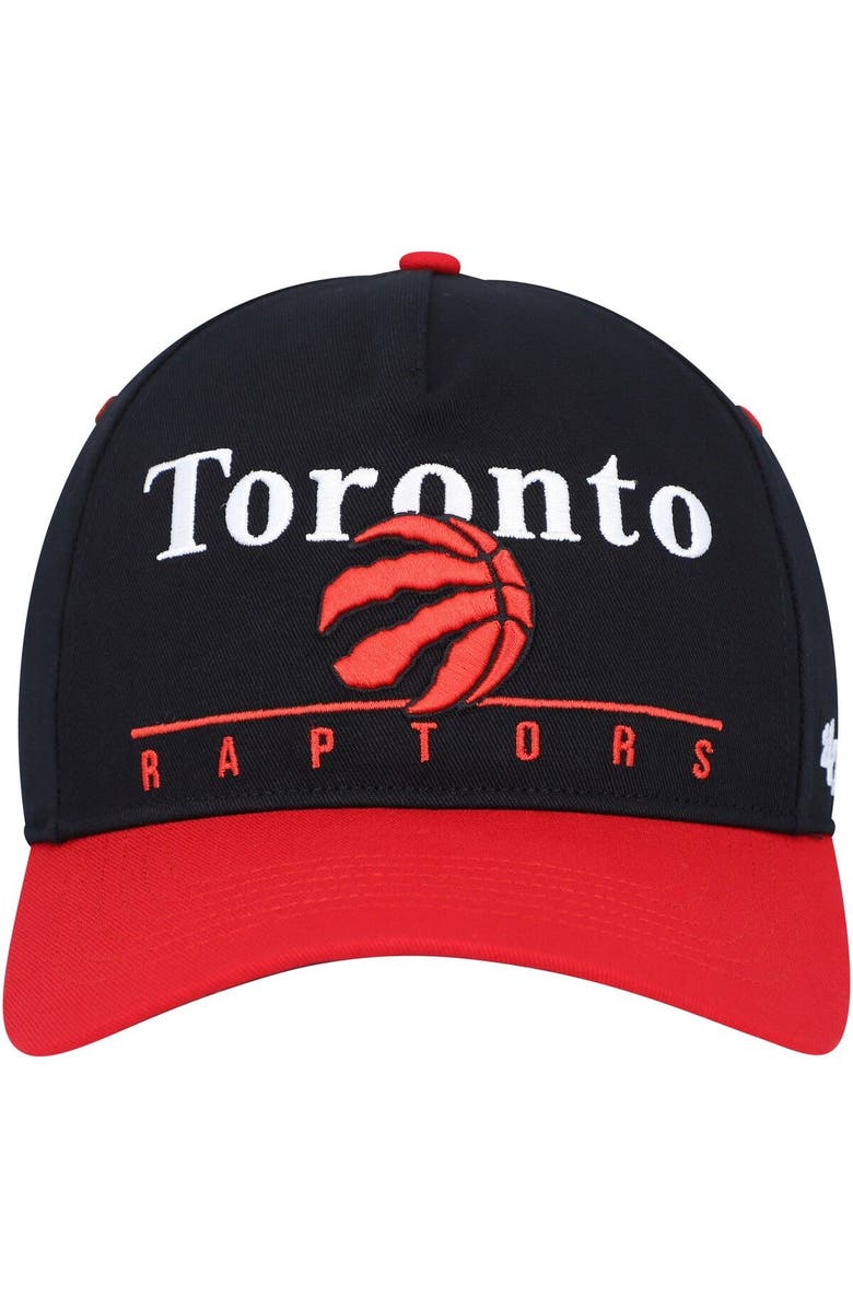 '47 Men's '47 Black/Red Toronto Raptors Super Hitch Adjustable Hat, Alternate, color, 