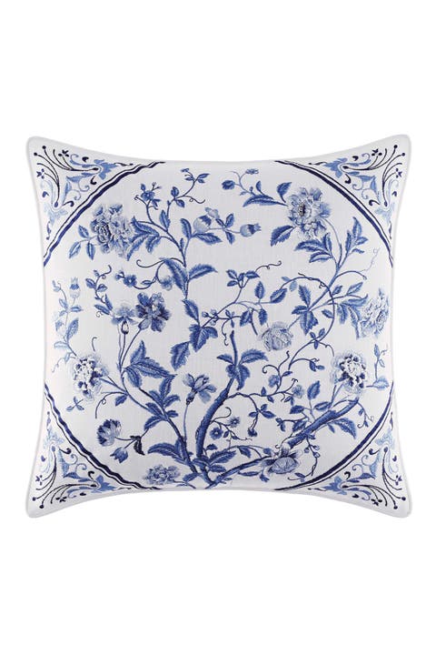 Embroidered Decorative Pillow