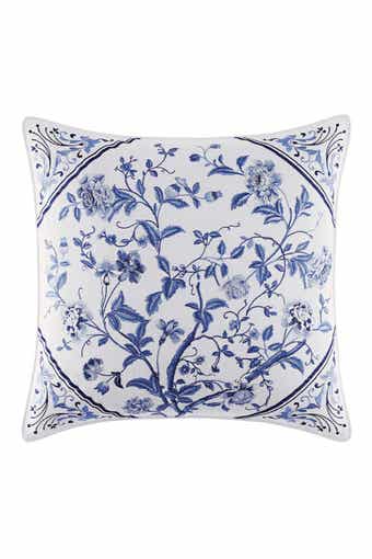 Laura Ashley Embroidered Decorative Pillow