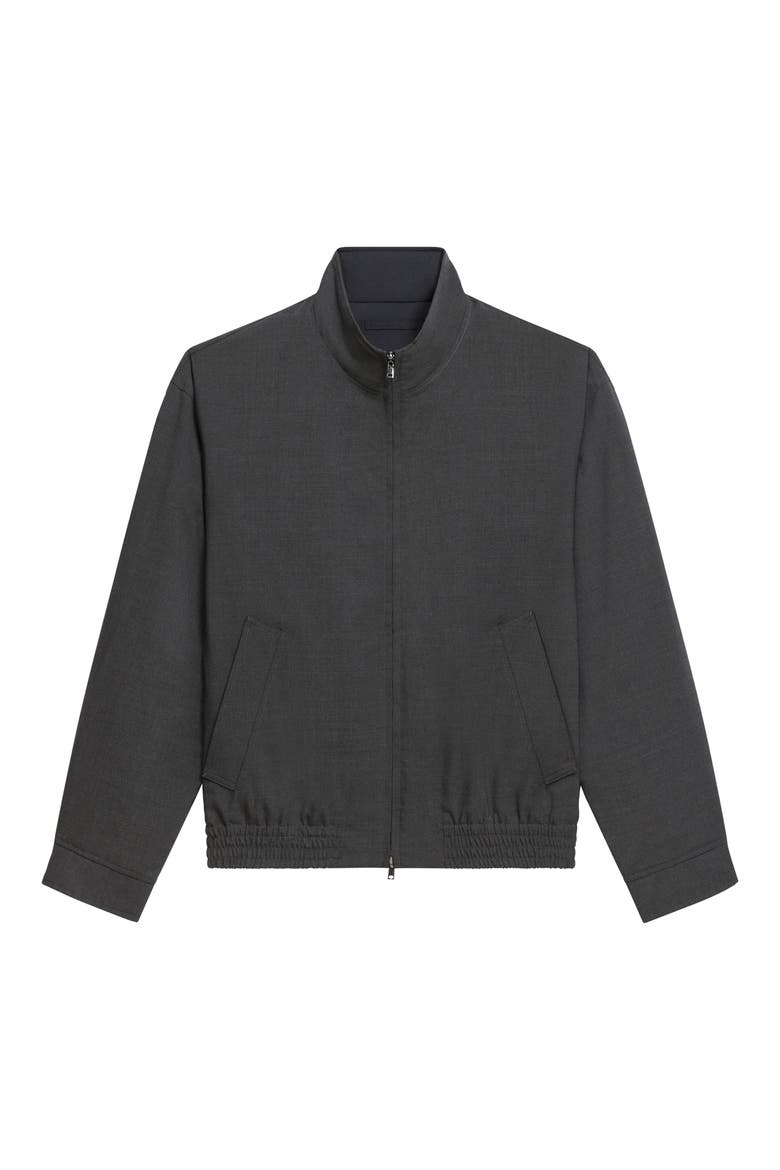 Motion Wool Blend Reversible Jacket, Alternate, color, CHARCOAL MELANGE