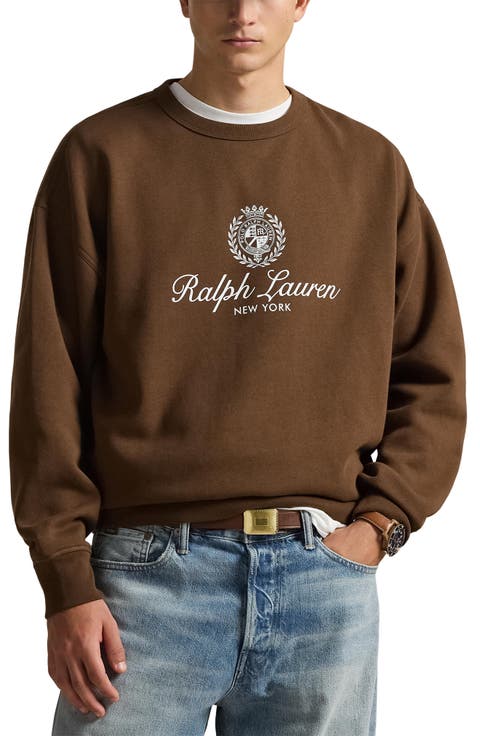 Relaxed Fit Fleece Graphic Sweatshirt
