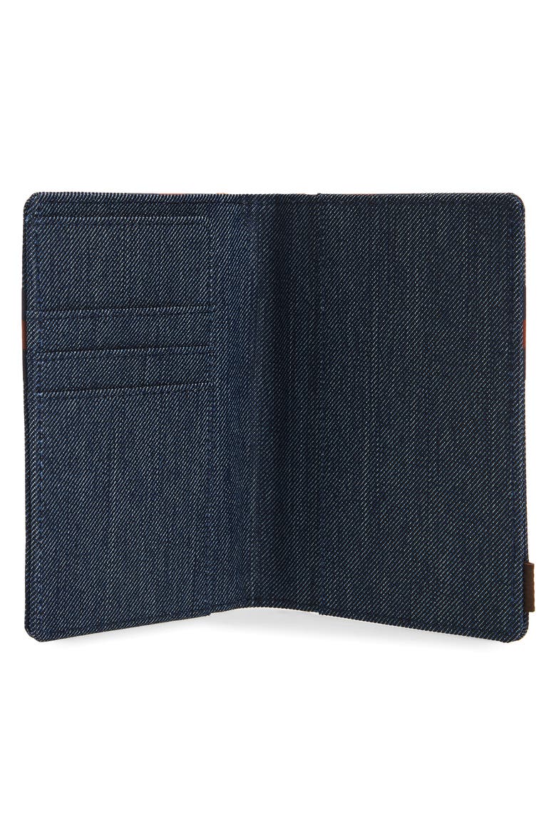 Raynor Passport Case, Alternate, color, INDIGO DENIM/ PEACOAT/ PICANTE