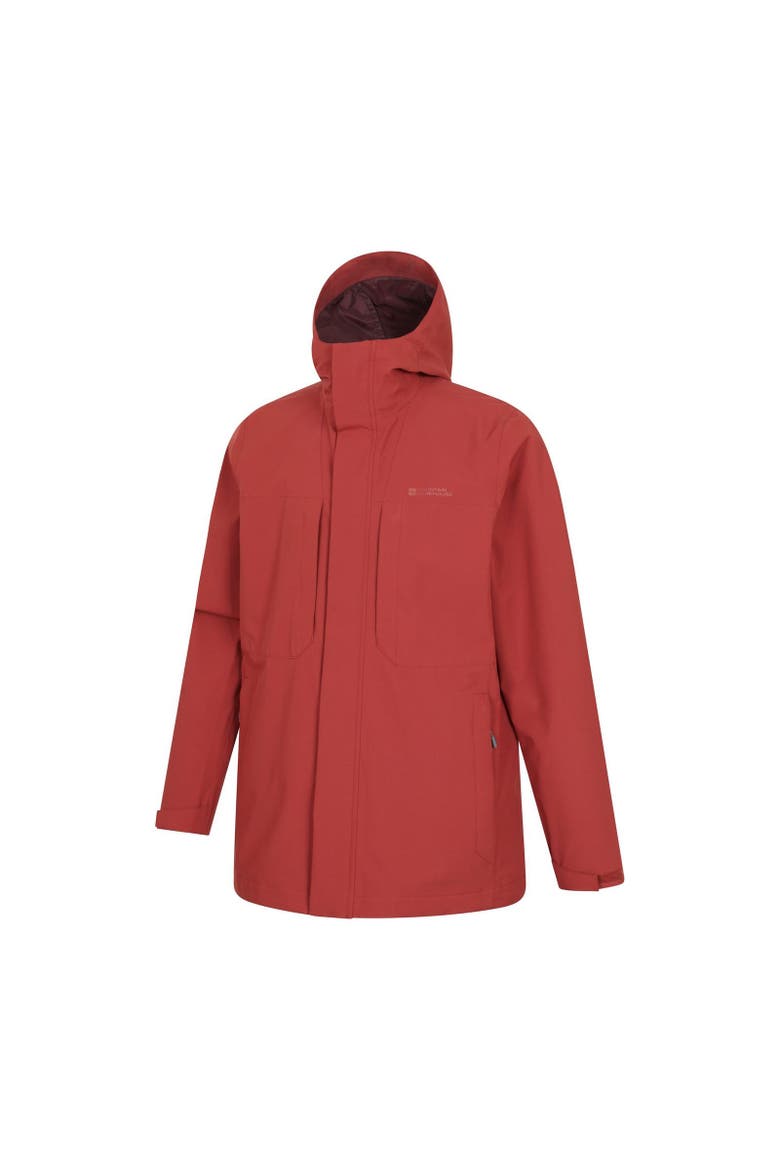 Ridge Waterproof Jacket, Alternate, color, Rust