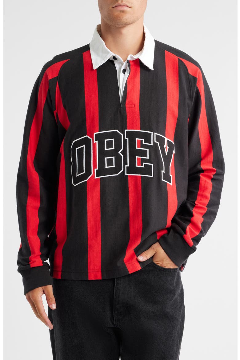 ウェア ultralight London rugby shirt Landon Stripe Rugby Shirt (Men) | Nordstrom