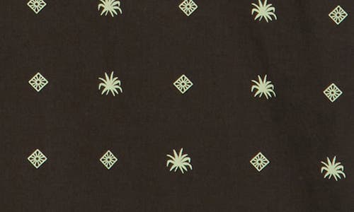 Billabong Aloe How Are You Short Sleeve Cotton Button-up Shirt In Black