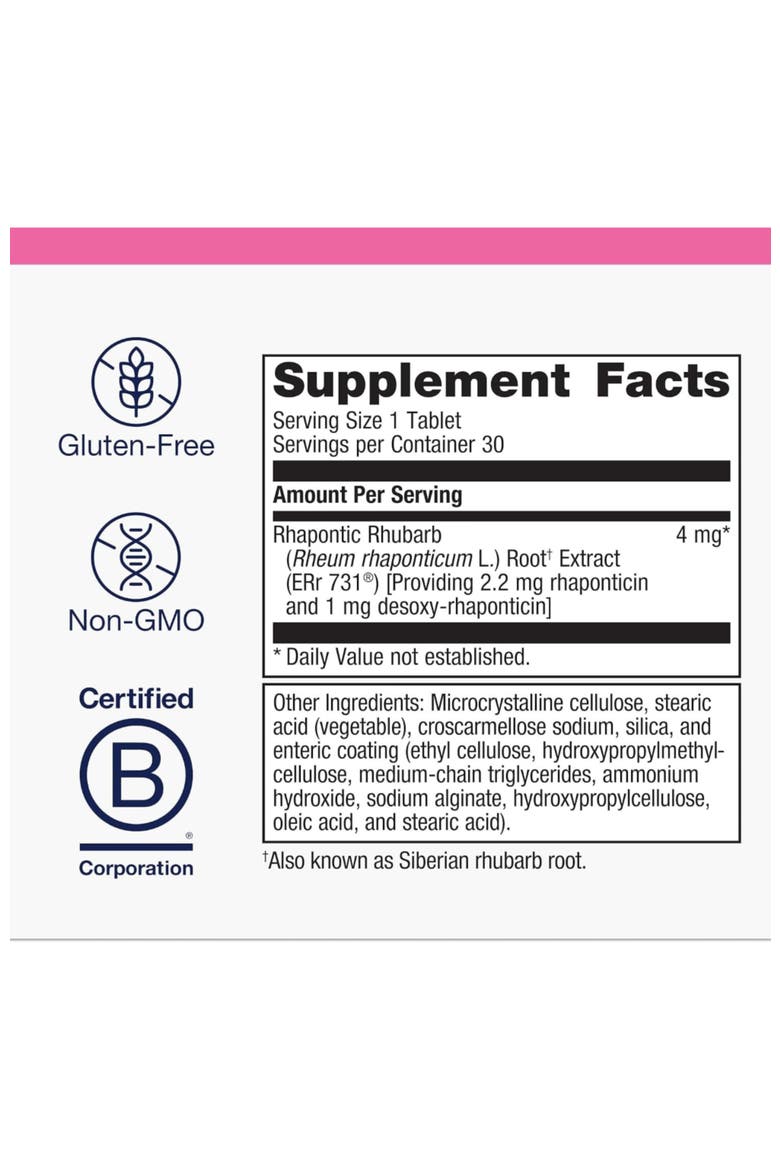 HerWellness Estrovera Hormone-Free Menopause Relief Supplement 30 Tablets, Alternate, color, None