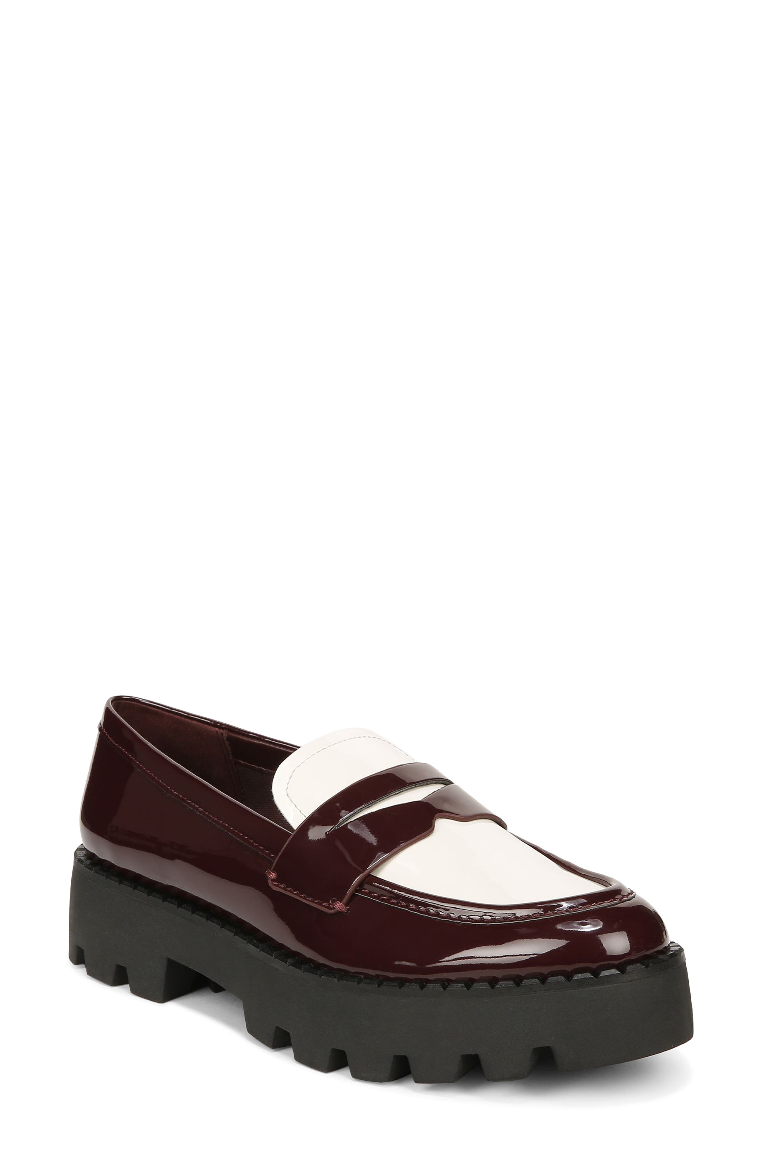 Balin Platform Loafer, Main, color, CORDOVAN