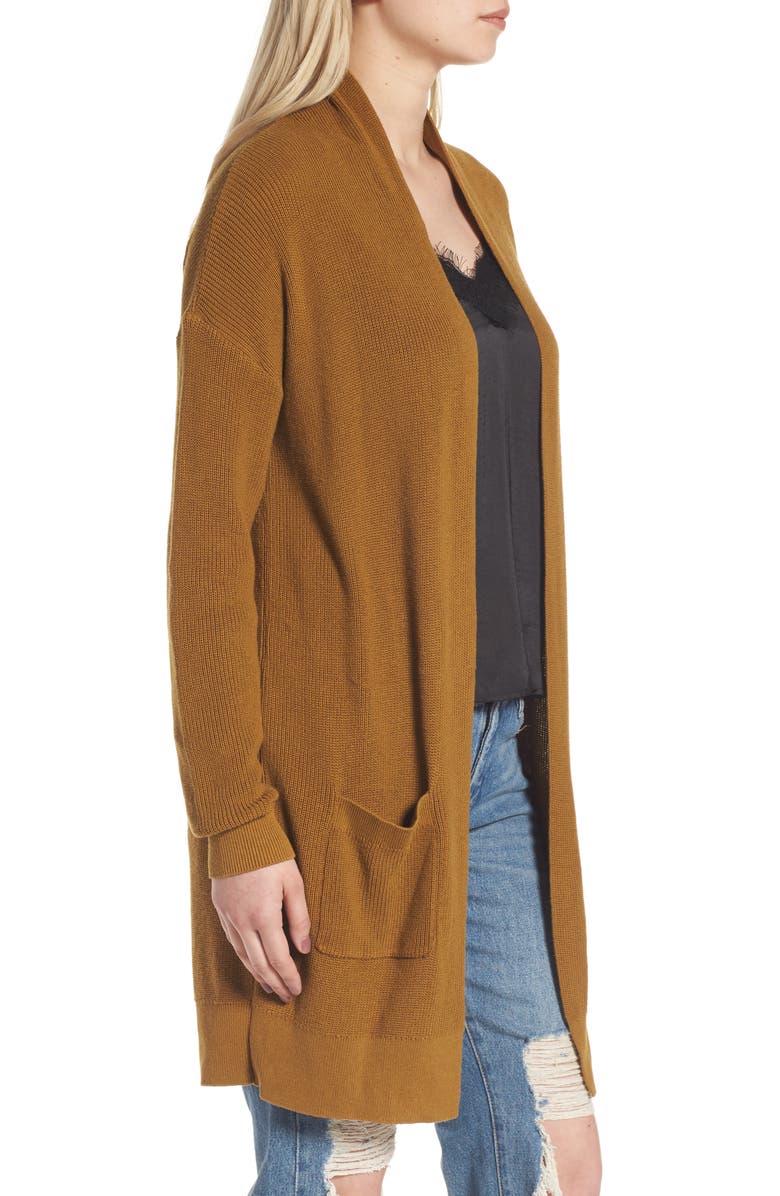BP. Lightweight Rib Stitch Cardigan, Alternate, color,