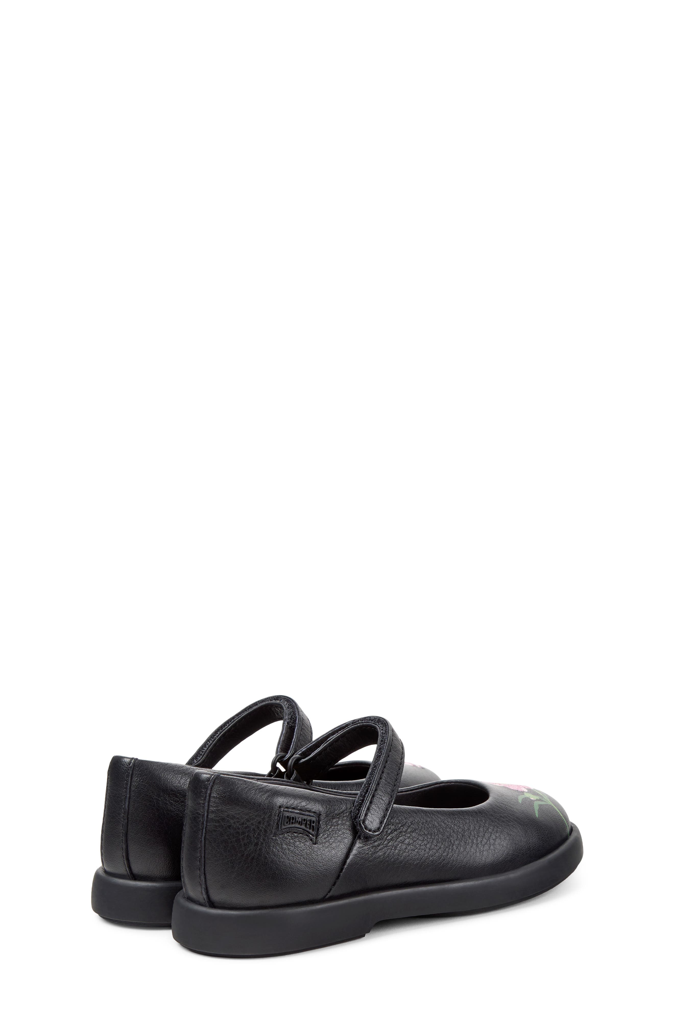 Kids' Duet Twins Leather Mary Jane, Alternate, color, BLACK