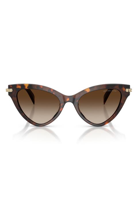 Roanoke 52mm Gradient Cat Eye Sunglasses