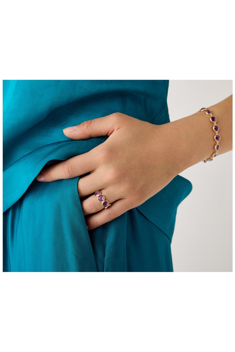 Jaipur Color Amethyst Band Ring, Alternate, color, GOLD