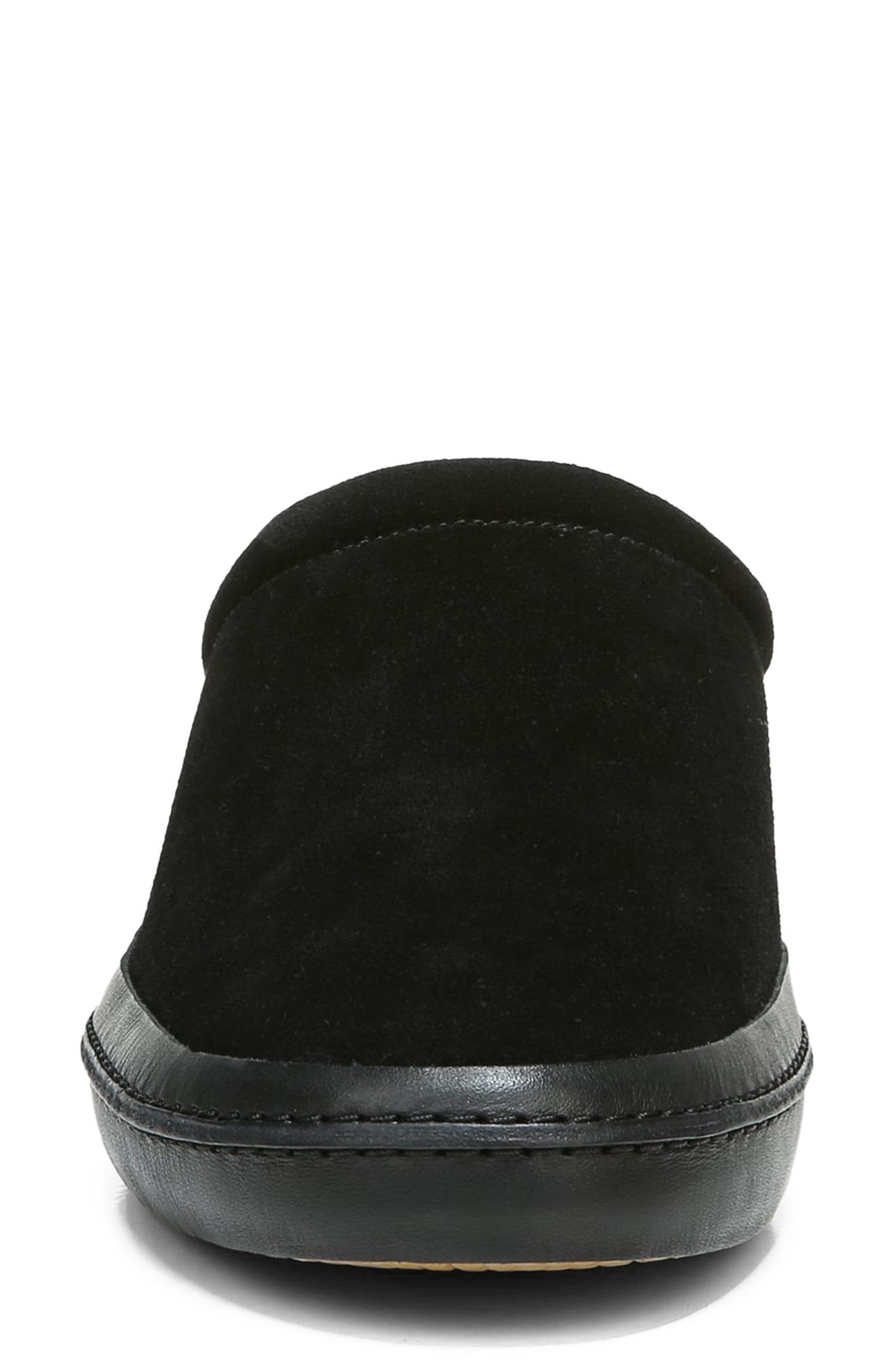 Porter Scuff Slipper, Alternate, color, BLACK