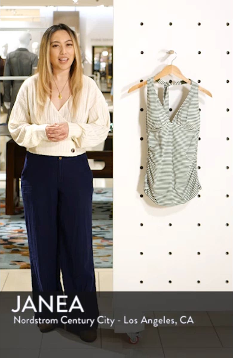 Reversible Halter Tankini Top, sales video thumbnail