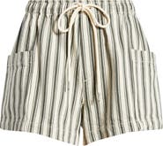 rag & bone Emery Cotton Blend Drawstring Shorts
