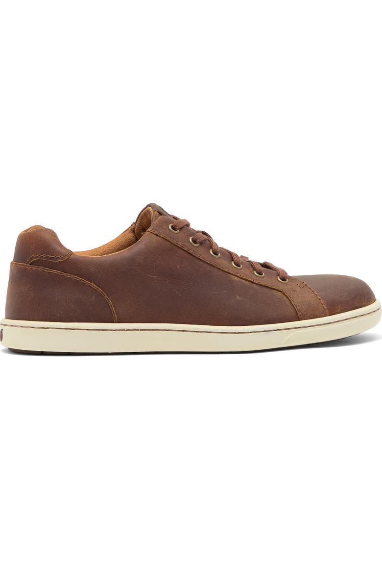 Børn Born Ashram II Lace-Up Sneaker, Alternate, color, Rust Natural