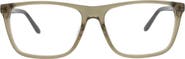 McQueen 56mm Rectangular Optical Glasses