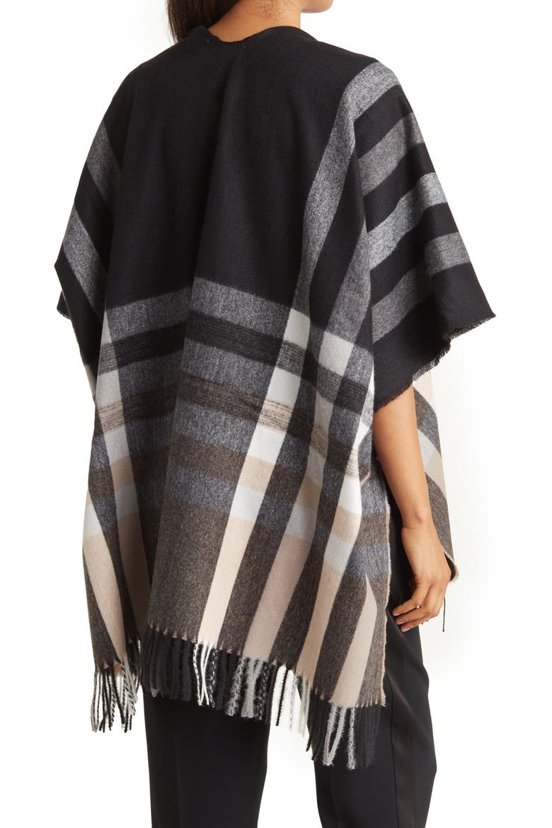 Super Stripe Super Soft Wrap, Alternate, color, BLACK