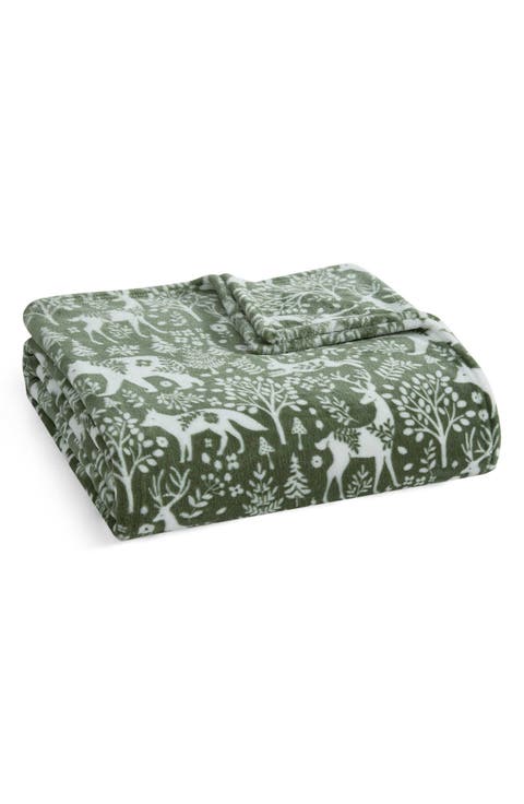 Nordic Forest Reversible Throw