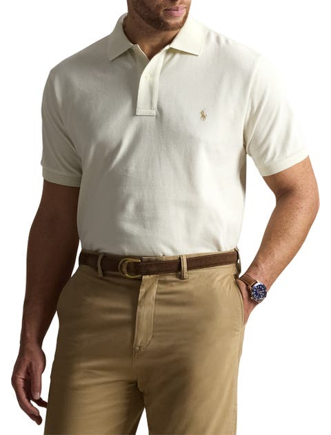 Big & Tall Mesh Polo Shirt