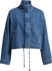 Madewell Denim Crop Field Jacket