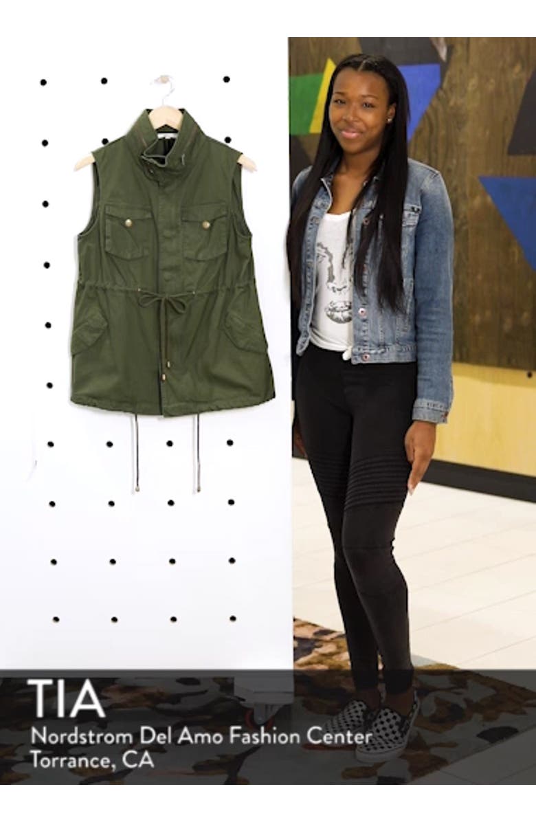 Cotton Twill Military Vest, sales video thumbnail