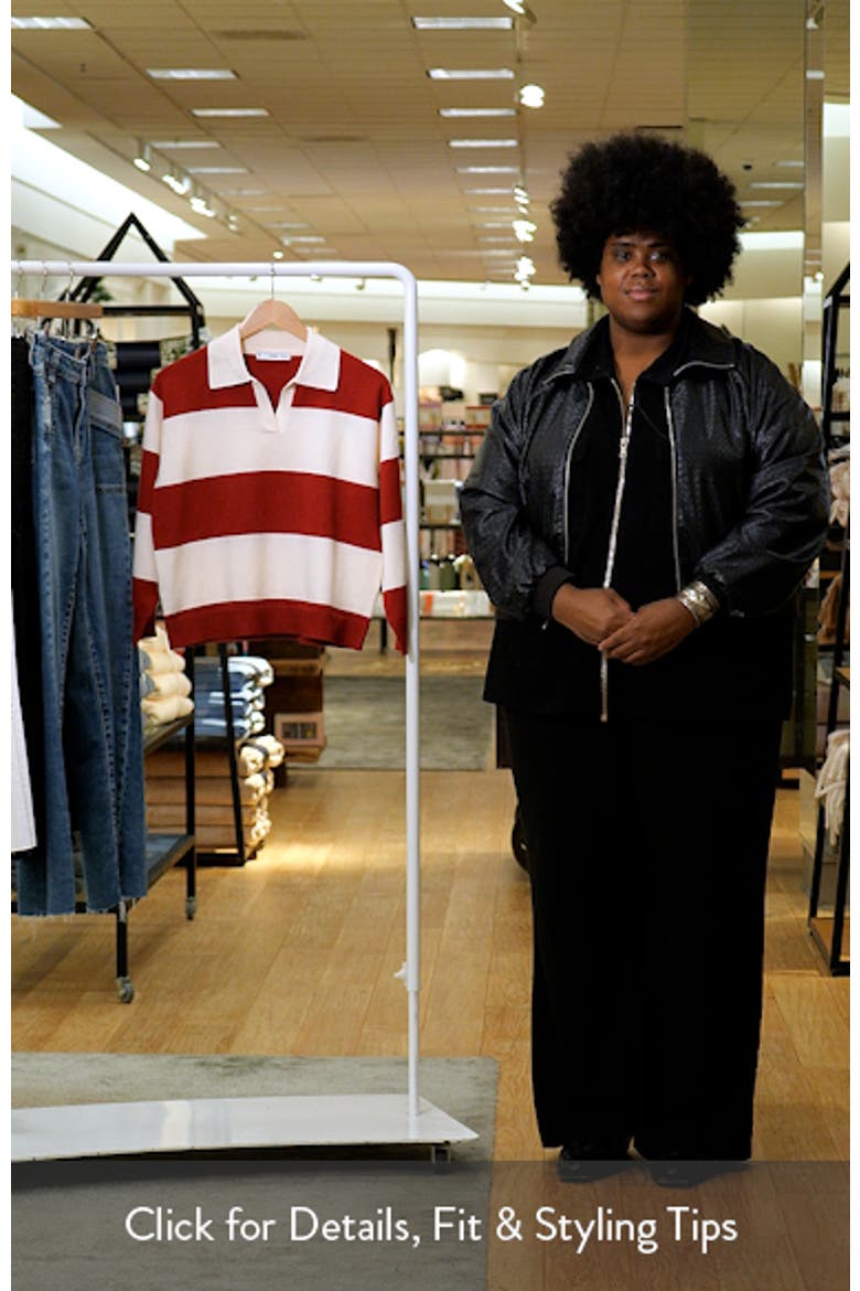 Stripe Polo Sweater video