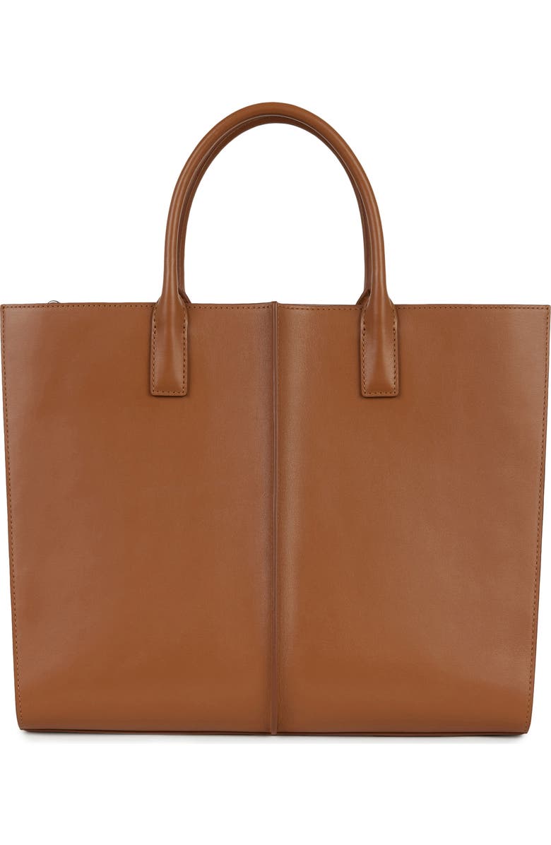 WE-AR4 The Industry Leather Tote, Alternate, color, Acorn