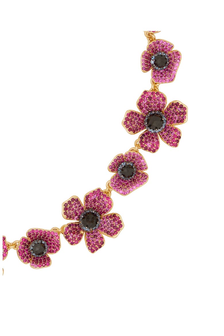 poppy power statement necklace, Alternate, color, PINK MULTI