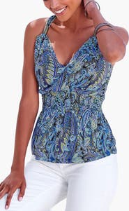 LASCANA Women's Strap Detail Top