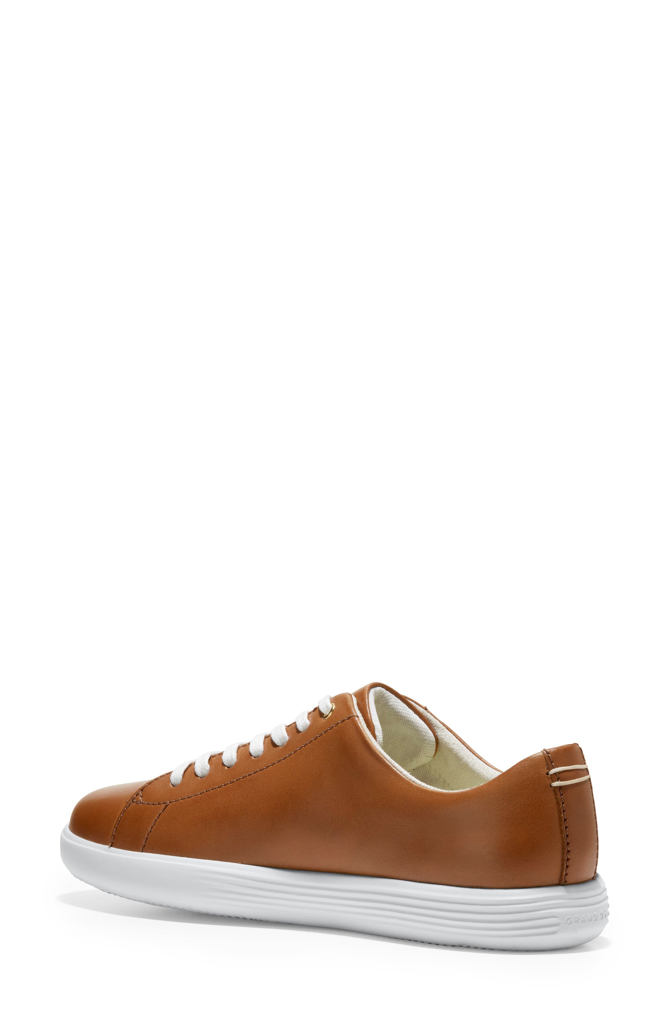 Cole Haan Grand Crosscourt Sneaker, Alternate, color, Pecan Leather