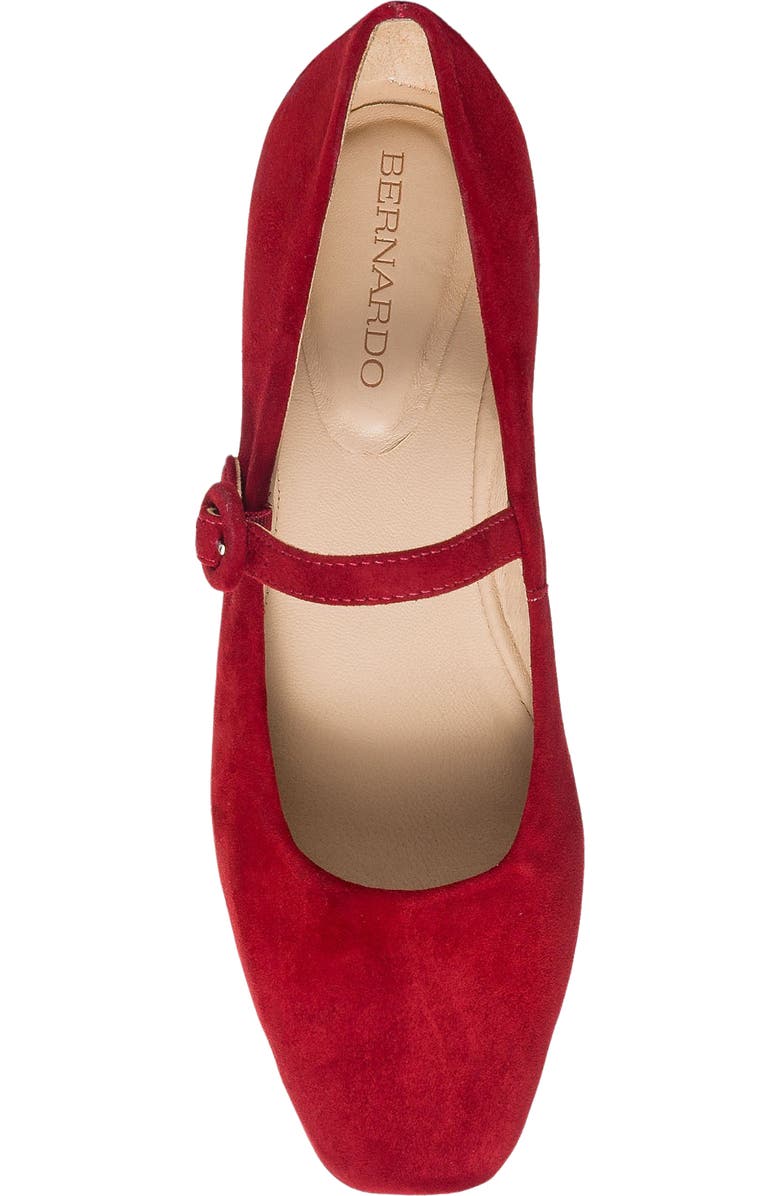 Bernardo Footwear Gabriela Mary Jane, Alternate, color, Dark Red