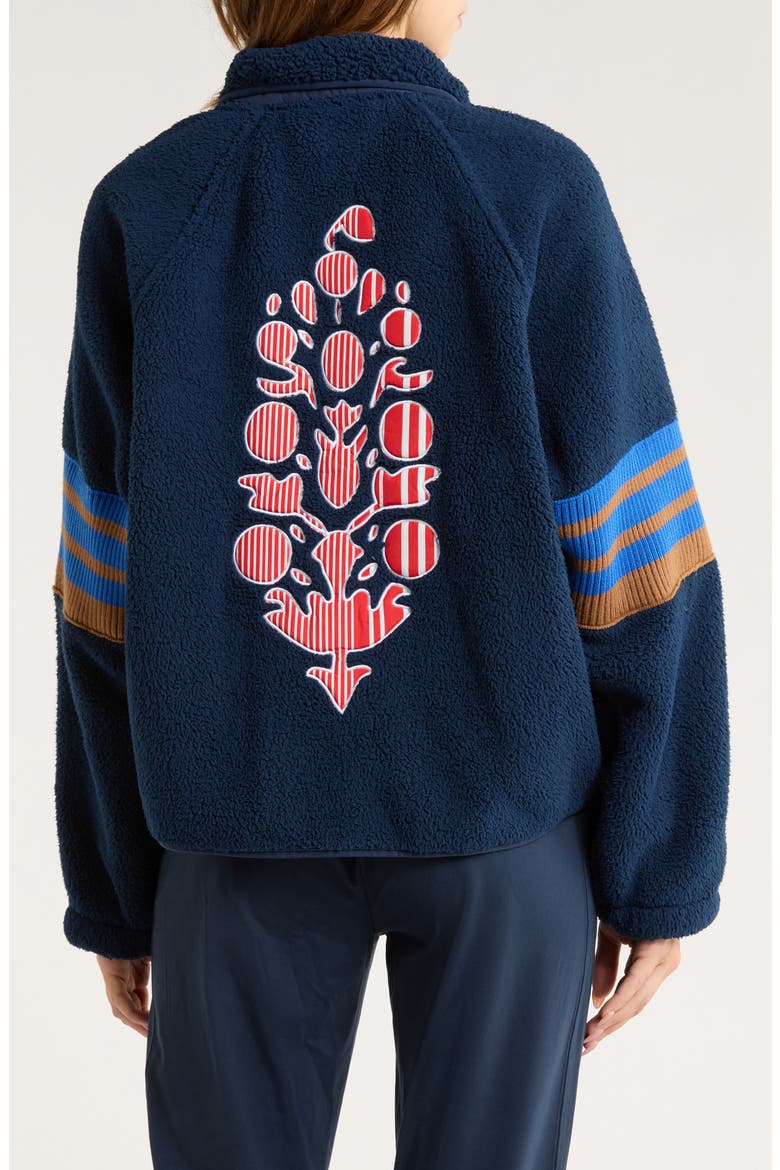 FP Movement Mountain High Fleece Jacket, Alternate, color, MIDNIGHT NAVY COMBO