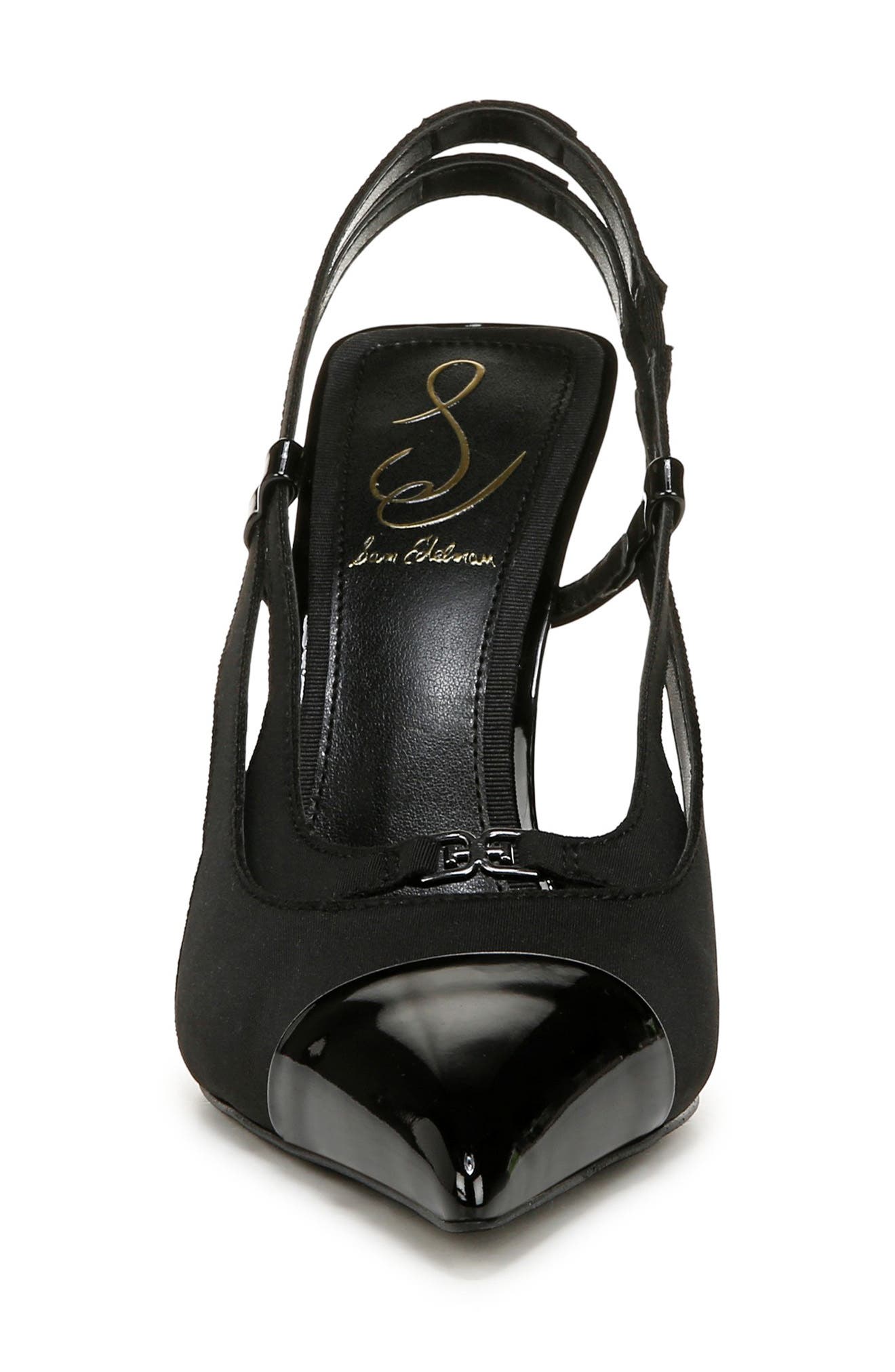 Sam Edelman Odessa Slingback Pointed Cap Toe Pump, Alternate, color, 