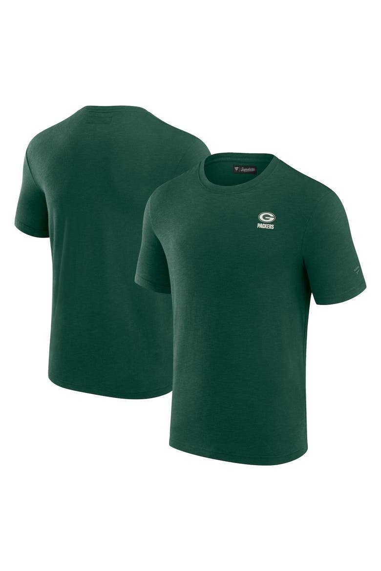 Men's Fanatics Signature Green Green Bay Packers Modal Short Sleeve T-Shirt, Main, color, Green