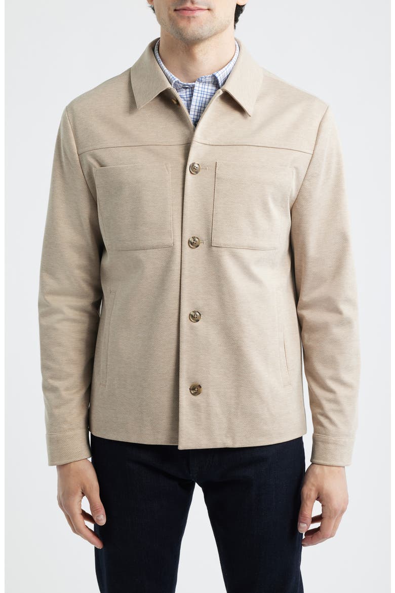 XC Flex Pinnacle Shirt Jacket, Alternate, color, TAN TWILL